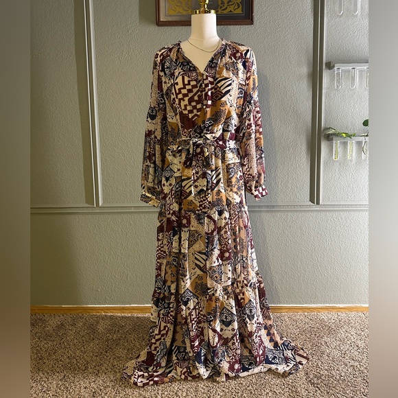 Soft Surroundings Hailey Maxi Dress - SIZE LARGE - Picture 4 of 16